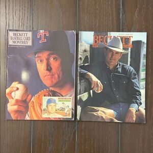 Baseball Card Monthly Magazine Set